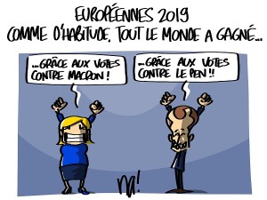 Européennes 2019, tout le monde a gagné !