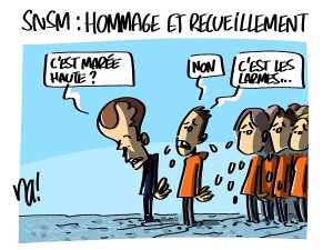 SNSM, hommage et recueillement