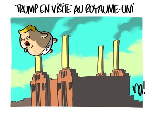 Trump en visite au Royaume-Uni