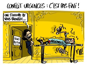 Conflit urgences, c’est pas fini !