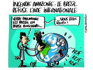 Incendie Amazonie, le Brésil refuse l’aide internationale