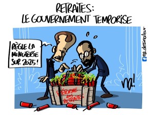 Retraites, le gouvernement temporise