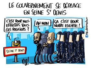 le gouvernement se déplace en Seine Saint Denis