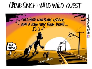 Grève SNCF, wild wild ouest