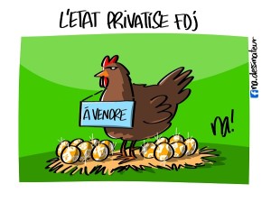 L’état privatise fdj