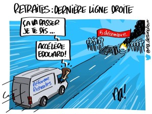 Retraites, dernière ligne droite