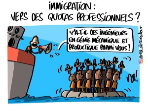 immigration : vers des quotas professionnels ?