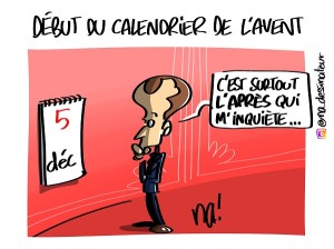 Début du calendrier de l’avent