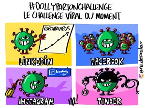 #dollypartonchallenge, le challenge viral du moment