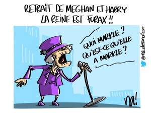 Retrait de Meghane et Harry, la reine est furax !