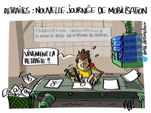 Nouvelle journée de mobilisation contre la réforme des retraites