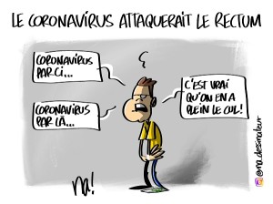 dessin bonus sur le coronavirus