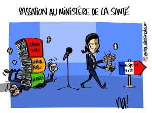 Passation au ministère de la santé