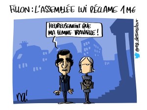 Fillon, L’assemblée lui réclame 1 million d’euros