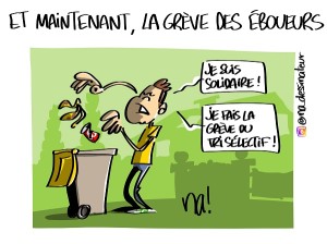 Et maintenant, la grève des éboueurs