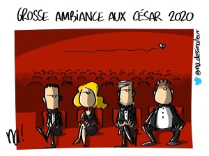 grosse ambiance aux César 2020