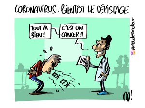 Coronavirus, bientôt le dépistage