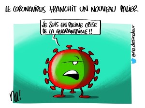 Le coronavirus franchit un nouveau palier