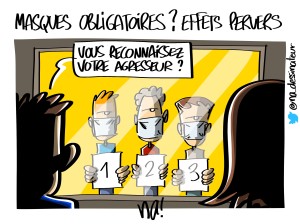 Masques obligatoires, effets pervers ?