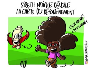 Sibeth Ndiaye dévoile la carte du déconfinement