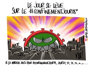 le jour se lève sur le #confinementjour18