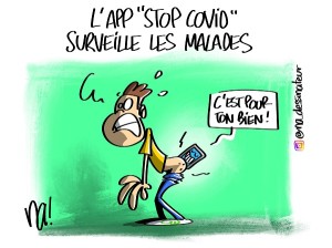 l’app « StopCovid » surveille les malades