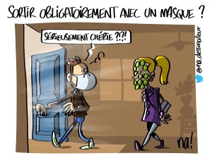 Sortir obligatoirement avec un masque ?