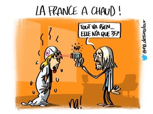 La France a chaud