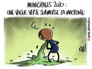 Municipales 2020 : une vague verte submerge la macronie