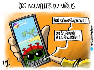 Des nouvelles du virus