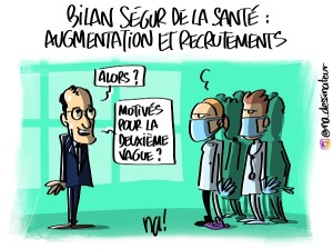 Bilan ségur de la santé, augmentation et recrutements