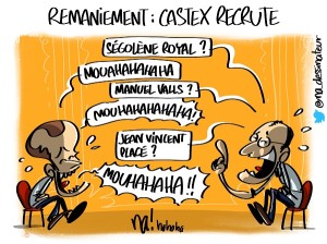 Remaniement, Castex recrute