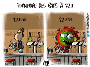 fermeture des bars à 22h