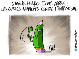 Charlie 5 ans après, les gestes barrières contre l’intégrisme