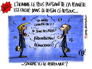 JEU : l’homme le plus puissant du monde est caché dans ce dessin