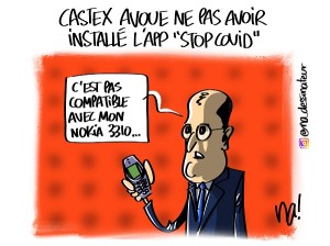 Castex avoue ne pas avoir installé l’app « stopcovid »