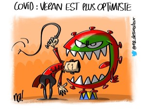 Covid, Veran est plus optimiste