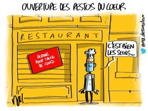 Ouverture des restos du coeur