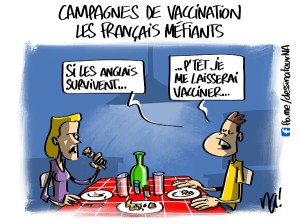 Campagnes de vaccination, les Français méfiants