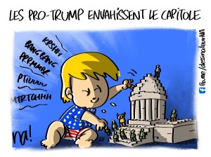 Les pro-Trump envahissent le capitole