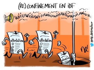 reconfinement en idf