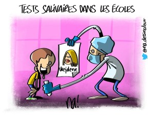 Tests salivaires dans les écoles