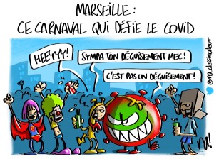 Marseille, ce carnaval qui défie le covid