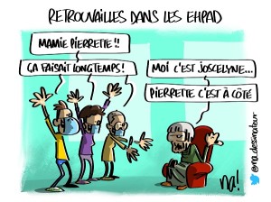 Retrouvailles dans les ehpad