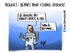 Pesquet : départ pour l’espace reporté