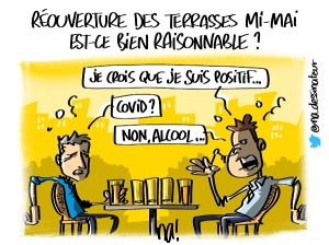 Réouverture des terrasses mi-mai, est-ce bien raisonnable ?