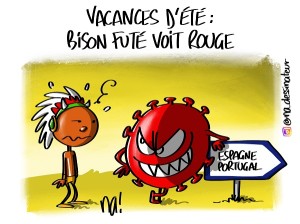 Vacances d’été, Bison Futé voit rouge