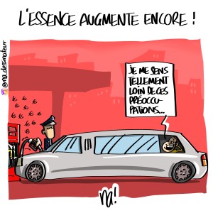 L’essence augmente encore