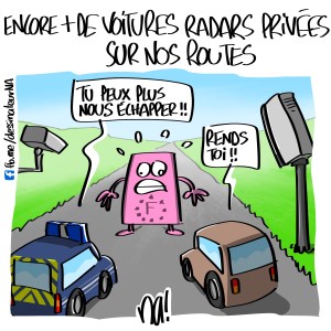 Encore plus de voitures radars privées sur nos routes