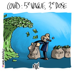 Covid, 5ème vague et 3ème dose